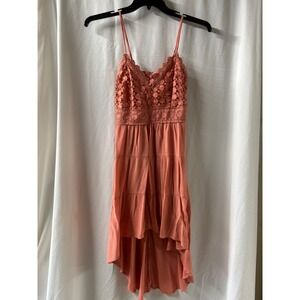 No Boundaries Coral Sundress Women's Large‎ (11-13)